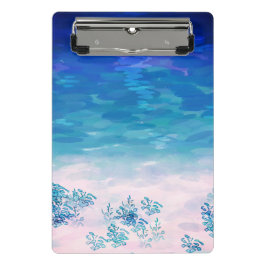 Blauwe Zee Beach Mini Klembord