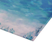 Blauwe Zee Beach  Snijplank (Hoek)