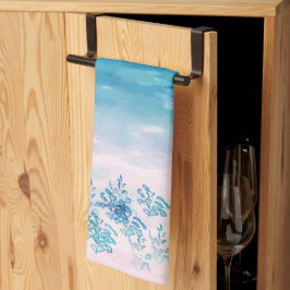 Blauwe Zee Beach Theedoek