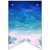 Blauwe Zee Beach Vlaggetjes (Derde vlag)