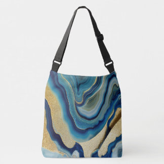 Blauwe Zee Crossbody Tas