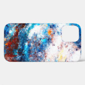 Blauwe zee golf. Kunstmatige spetters van heldere Case-Mate iPhone Case (Achterkant (horizontaal))