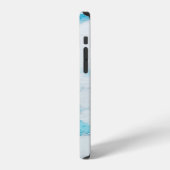 Blauwe zee iPhone hoesje (Linkerkant)