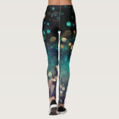 Blauwe Zee Leggings (Achterkant)
