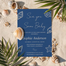 Blauwe Zee Tot Gauw Baby Shower