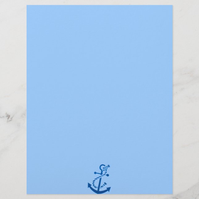 Blauwe zee van het schip Anchor Nautical Marine Th (Voorkant)