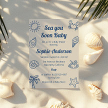 Blauwe Zee Ziet Je Gauw Baby Kust Baby Borrel
