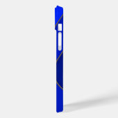 blauwe zeebodem Case-Mate iPhone case (Achterkant / Links)