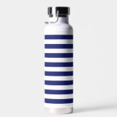 blauwe zeemansstreep waterfles (Rechts)