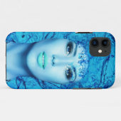 Blauwe Zeemeermin Case-Mate iPhone Case (Achterkant (horizontaal))