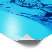 Blauwe Zeemeermin Foto Afdruk (Hoek)