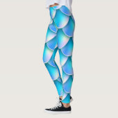 blauwe zeemeermin leggings (Links)