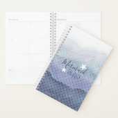 Blauwe Zeemeermin op dienst Weekly Maandelijkse Pl Planner (Display)