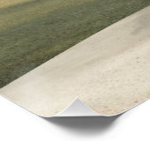 Blauwe Zeemeermin Perfect Poster (Hoek)