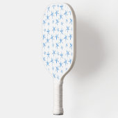 Blauwe zeemuizen pickleball paddle (Links)