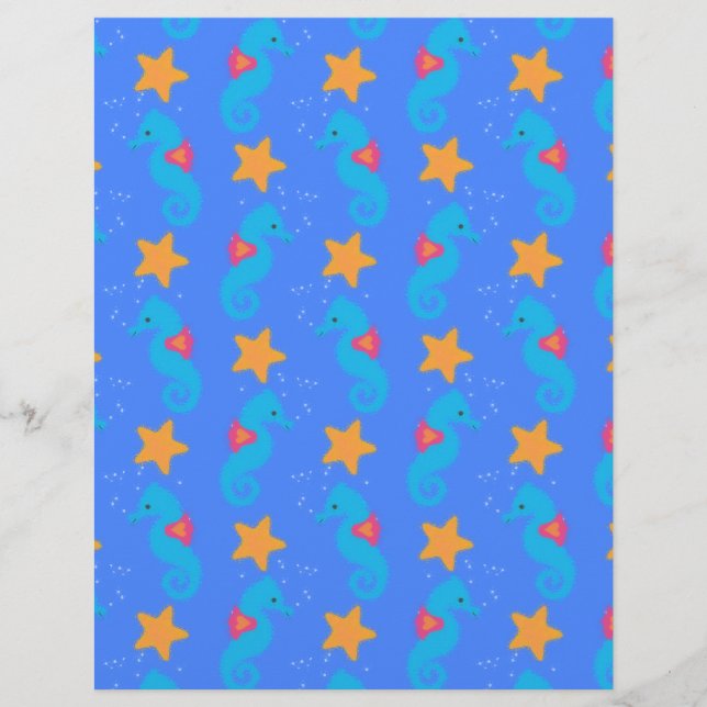 Blauwe zeepaardjes en goudstaarten (Voorkant)