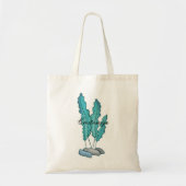 Blauwe Zeewier Algen Thunder_Cove Tote Bag (Voorkant)