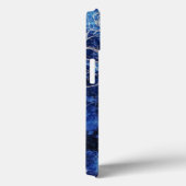 Blauwe Zigeuner Levensboom iPad Hoes (Achterkant / Rechts)