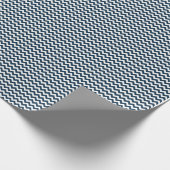 Blauwe Zigzag Cadeaupapier (Hoek)