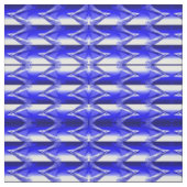 Blauwe zigzag stof (Swatch)
