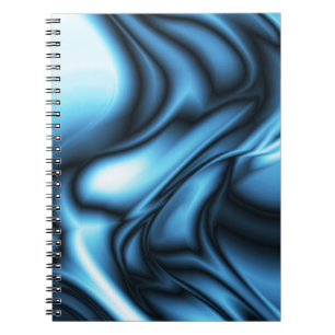 Blauwe Zijde golf Notitieboek