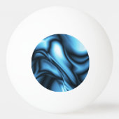 Blauwe Zijde golf Pingpongbal (Voorkant)