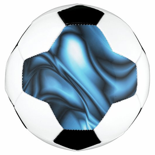 Blauwe Zijde golf Voetbal (Voorkant)