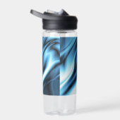 Blauwe Zijde golf Waterfles (Rechts)