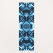 Blauwe Zijde golf Yogamat (Voorkant)