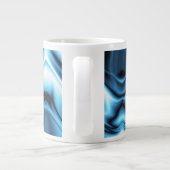 Blauwe Zijde Grote Koffiekop (Achterkant)