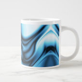 Blauwe Zijde Grote Koffiekop (Rechts)