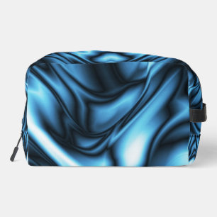 Blauwe Zijde Toilettasje