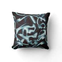 Blauwe zilver op abstracte tapes in het donker