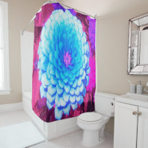  Blauwe Zinnia in de Paarse zomertuin