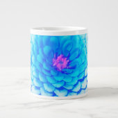  Blauwe Zinnia in de Paarse zomertuin Grote Koffiekop (Voorkant)