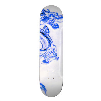 Blauwe Zircon Draak Deel 2 Skateboard