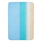 Blauwe zomerbak badmat (Voorkant Verticaal)