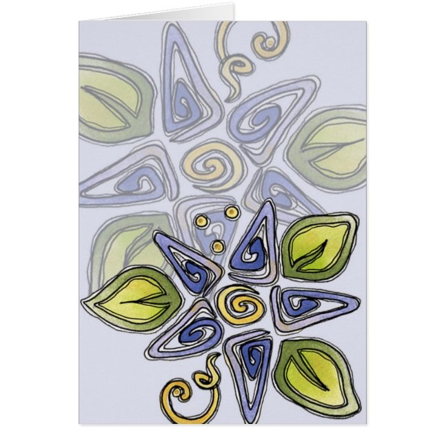 Blauwe zomerlichten (Voorkant)