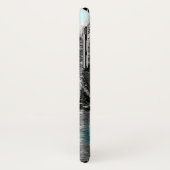 Blauwe zomerpalm Ocean Seaside Beach Case-Mate iPhone Case (Achterkant/links)