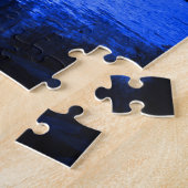 Blauwe zon legpuzzel (Zijkant)