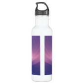 Blauwe zon waterfles  (Achterkant)