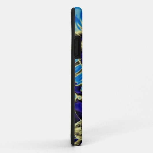 Blauwe zonnebloem 2 Case-Mate iPhone case (Achterkant/rechts)