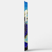 Blauwe zonnebloem Case-Mate iPhone case (Achterkant / Links)