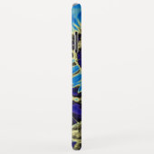 Blauwe zonnebloem Case-Mate iPhone case (Achterkant/rechts)