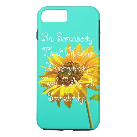Blauwe zonnebloempel Case-Mate iPhone case (Achterkant)