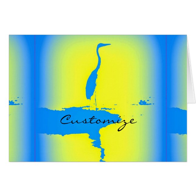 blauwe zonnebrand (Voorkant Horizontaal)