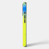 blauwe zonnebrand Case-Mate iPhone case (Achterkant / Links)