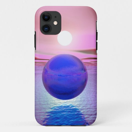 Blauwe Zonsondergang Case-Mate iPhone Case (Achterkant)