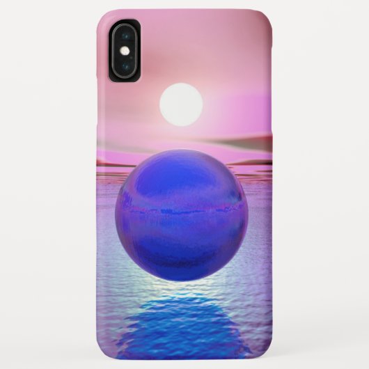 Blauwe Zonsondergang Case-Mate iPhone Case (Achterkant)