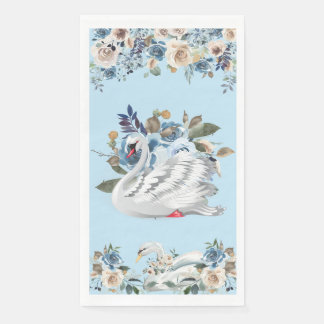 Blauwe Zwanen Papier Servet